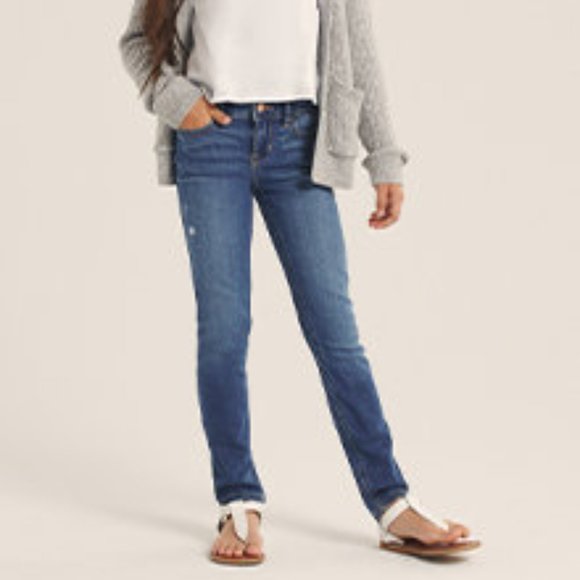 girls super skinny jeans